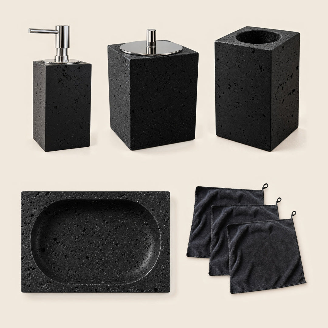 Coffret Les Rituels — composition fond uni