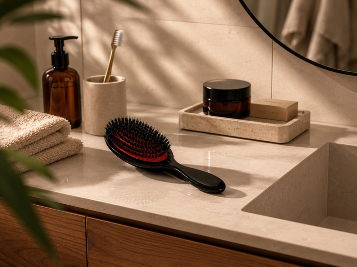 Miroir — Brosse à Cheveux