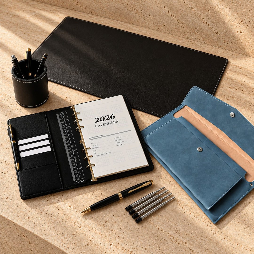Coffret Le Bureau — ambiance fond pierre